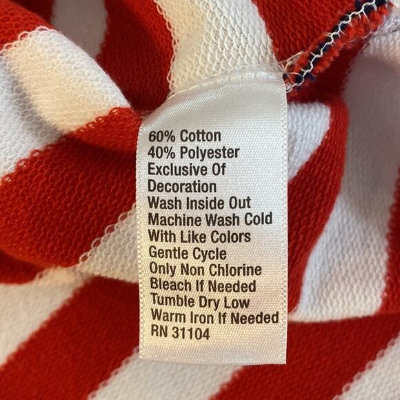 Crown & Ivy Oversized Stars and Stripes Sweeper Shirt Size XL - Picture 8 of 8